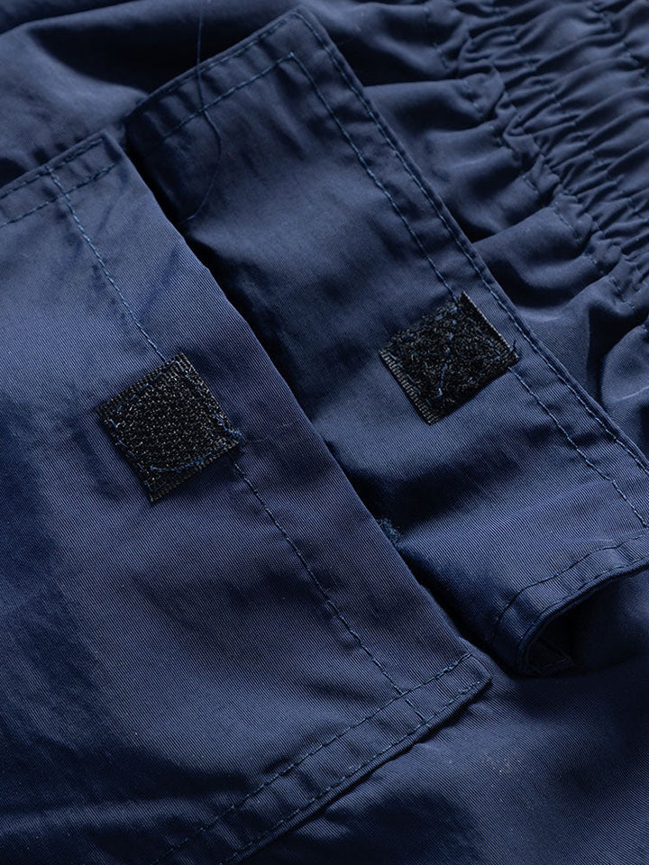 Island Sailing Print Button-Up Shirt & Swim Shorts