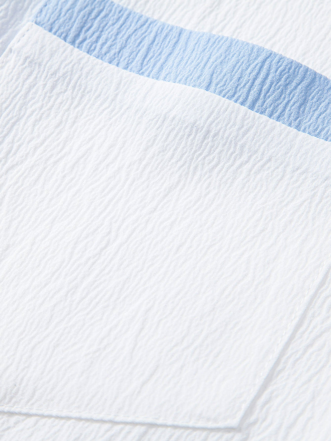 Textured Contrast Cuban Shirt & Straight Leg Pants