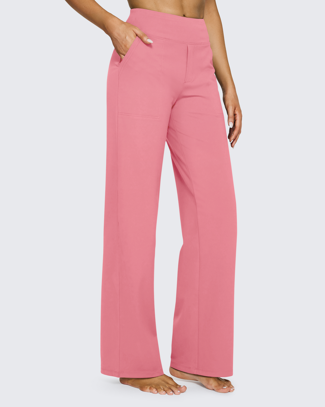 Loose High-Waist Business Casual Pants