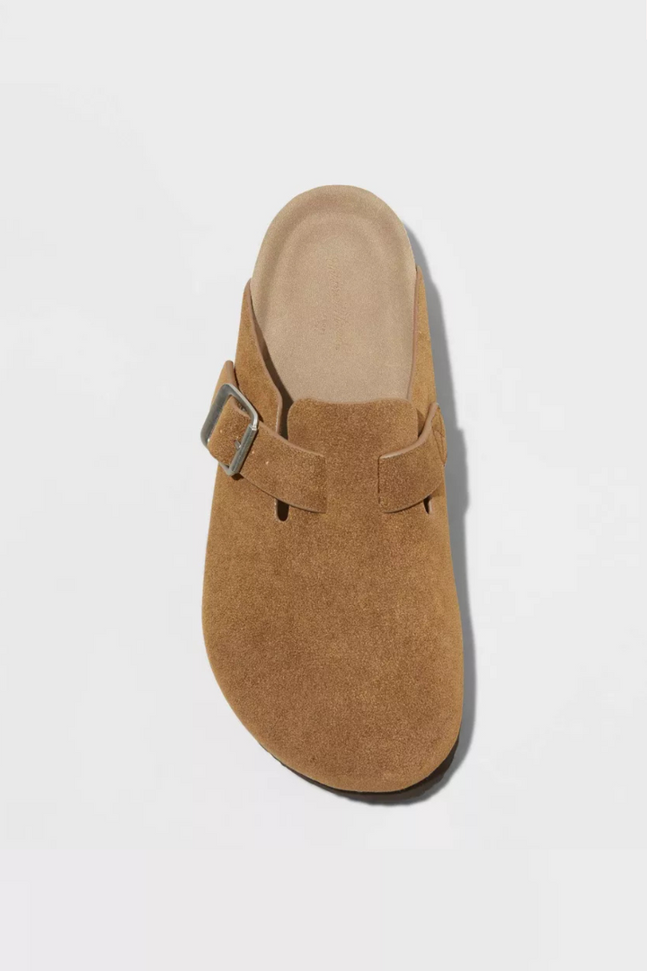 Classic Suede Clogs