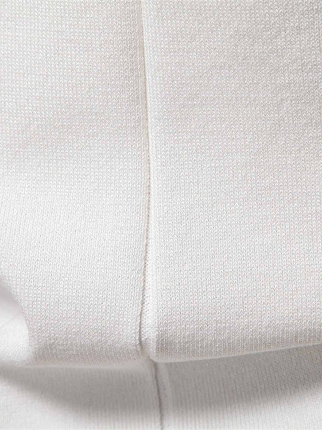 Contrast Trim Zip Knitted Polo Shirt