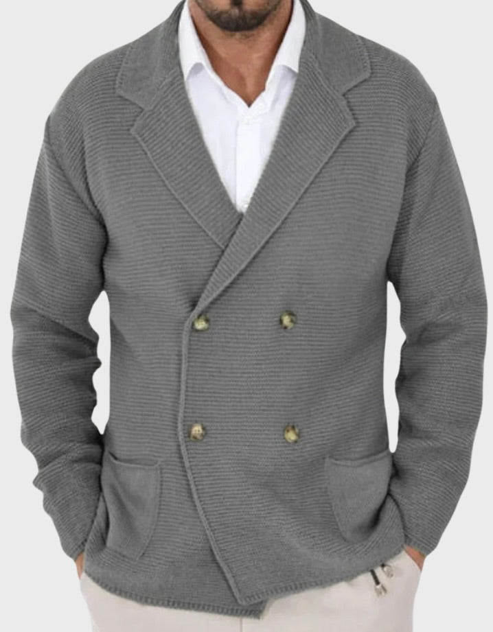 Immanuël™ Knitted Cardigan with Double Buttons