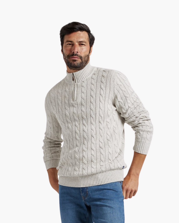Immanuël Verbier Half Zip Sweater