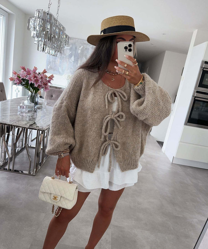 BowChic Knit Cardigan