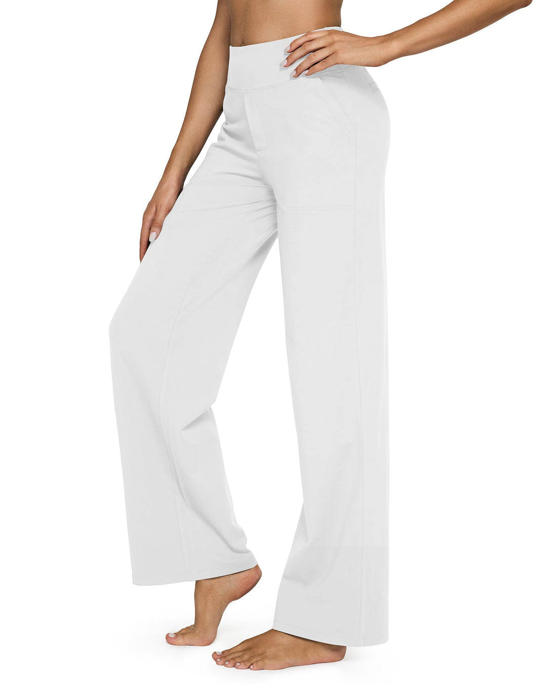 Loose High-Waist Business Casual Pants
