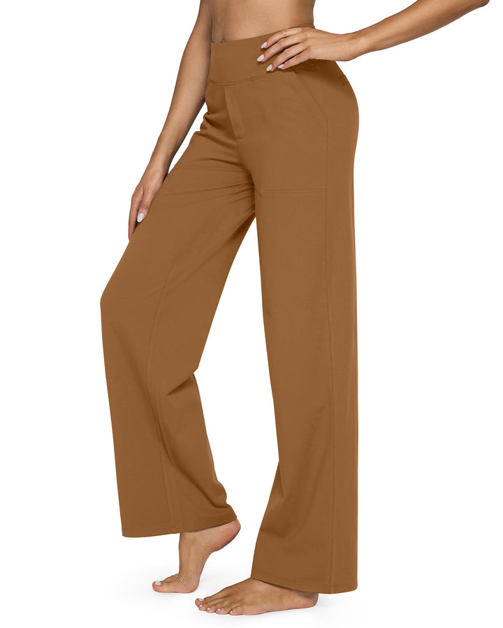 Loose High-Waist Business Casual Pants