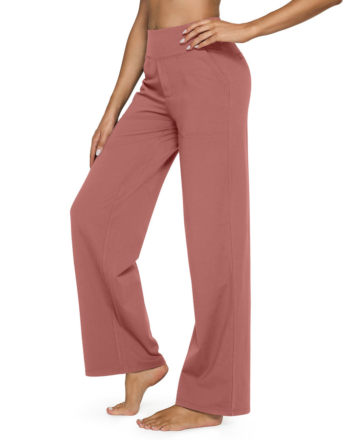 Loose High-Waist Business Casual Pants