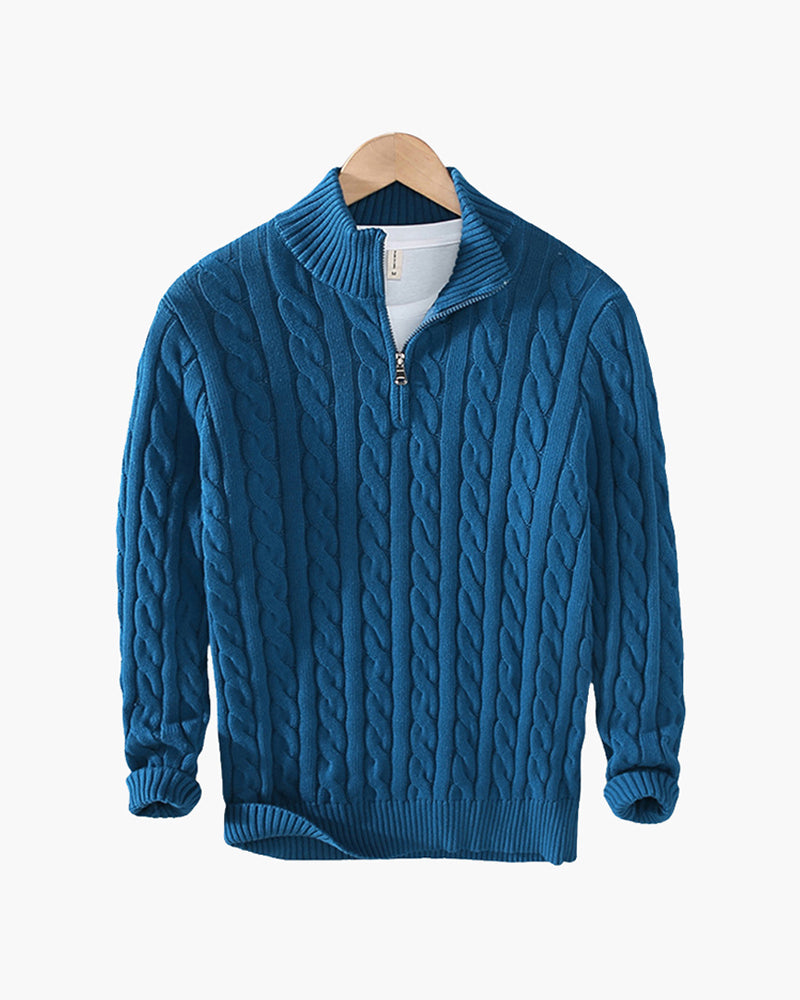 Immanuël Verbier Half Zip Sweater