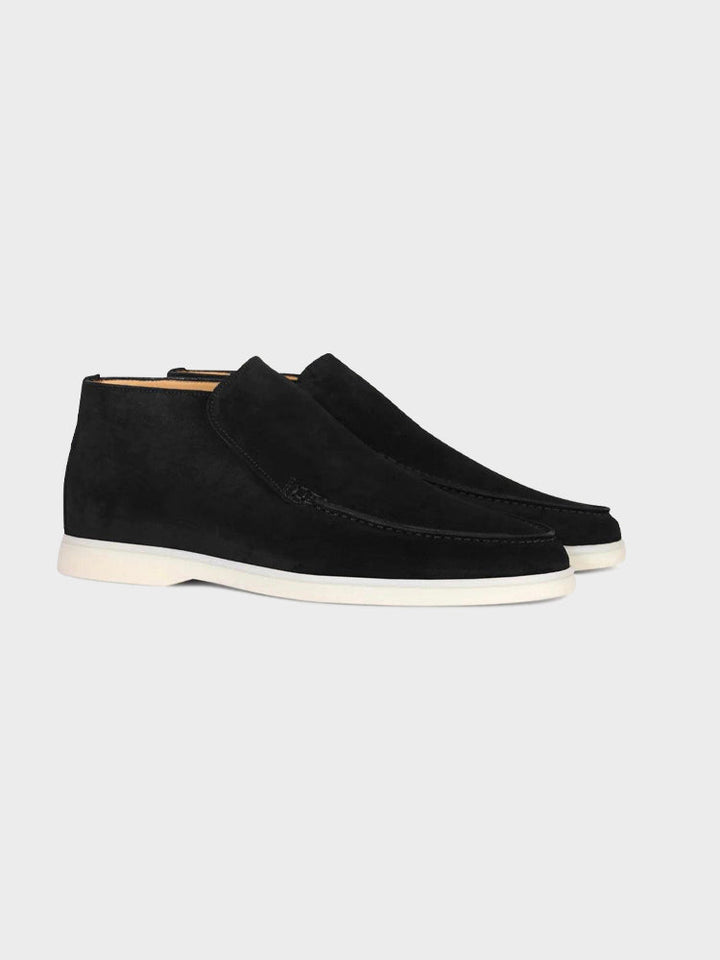 MONACO High Suede Loafers