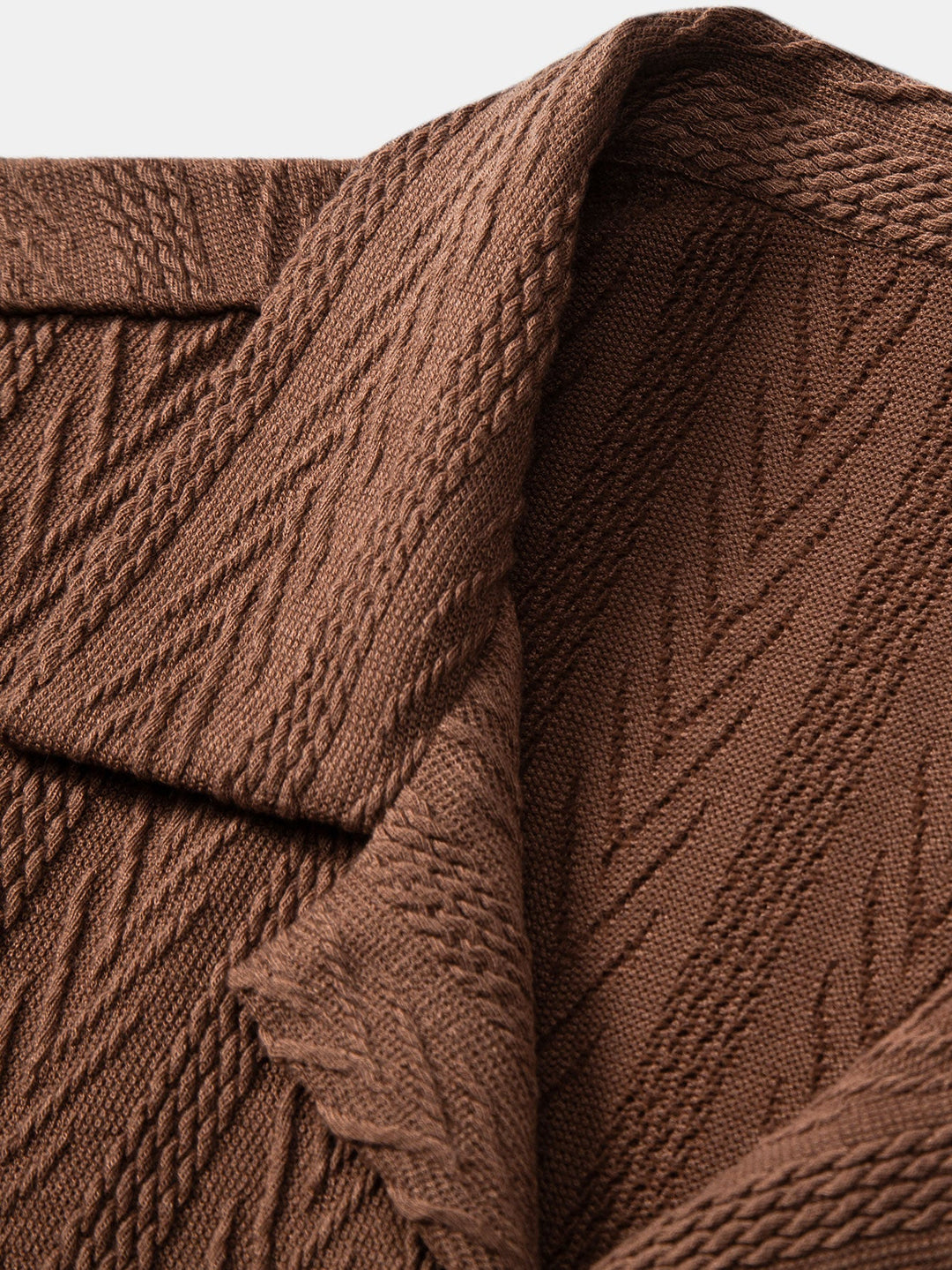 Textured Jacquard Cuban Shirt