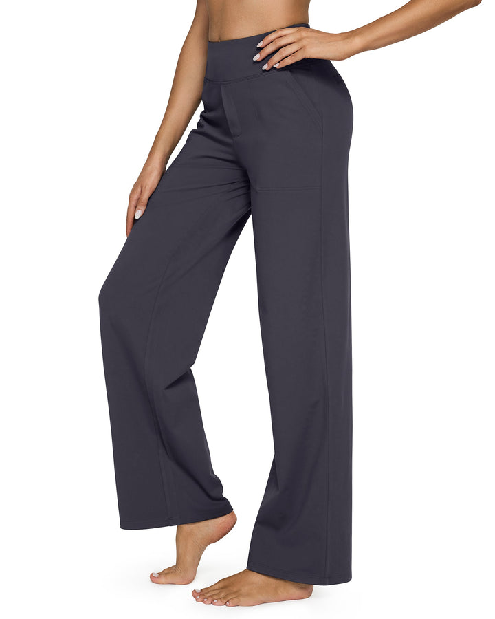 Loose High-Waist Business Casual Pants