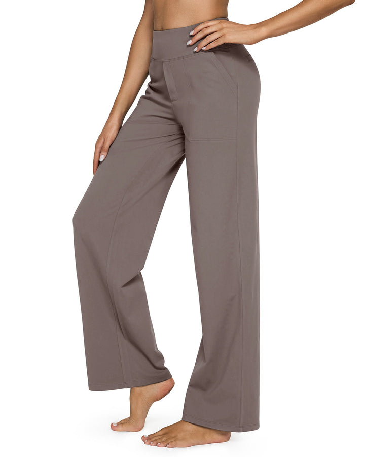 Loose High-Waist Business Casual Pants