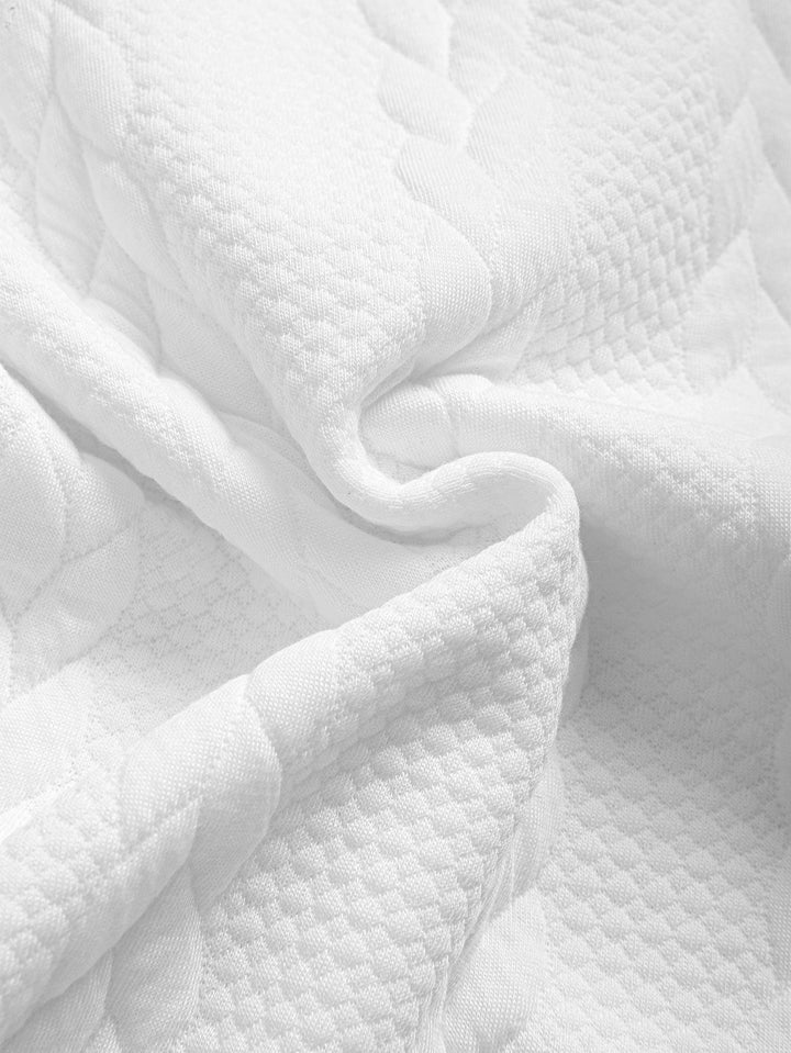 Relax Fit Mid-Length Sleeve Twist Jacquard T-Shirt & Shorts