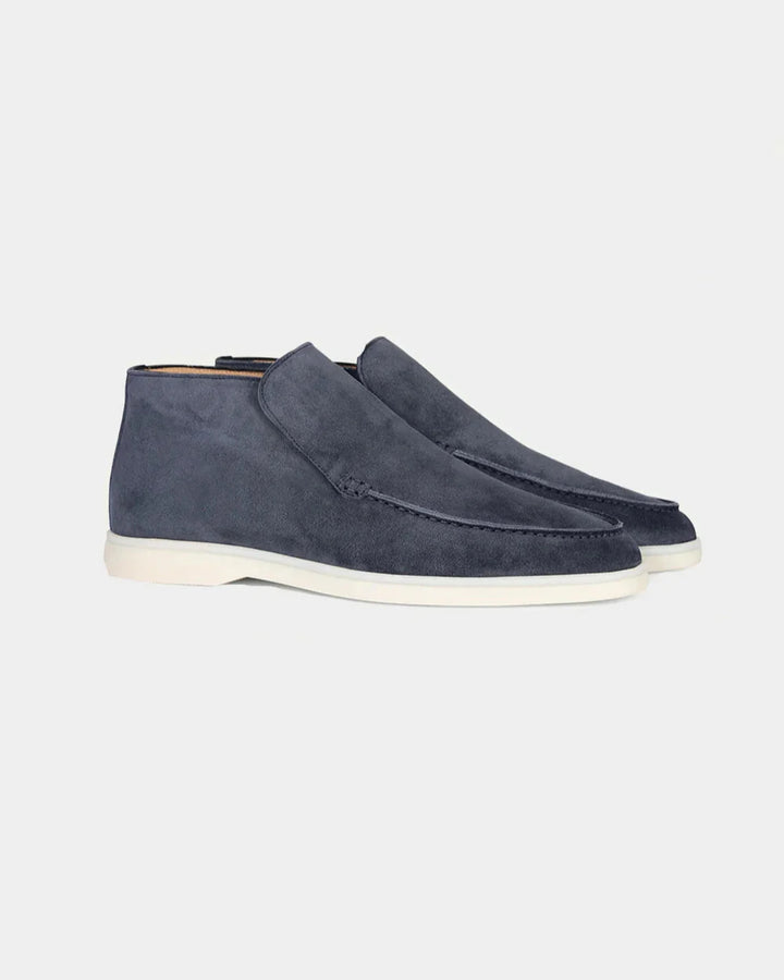 MONACO - GRAFIET HIGH SUÈDE LOAFERS