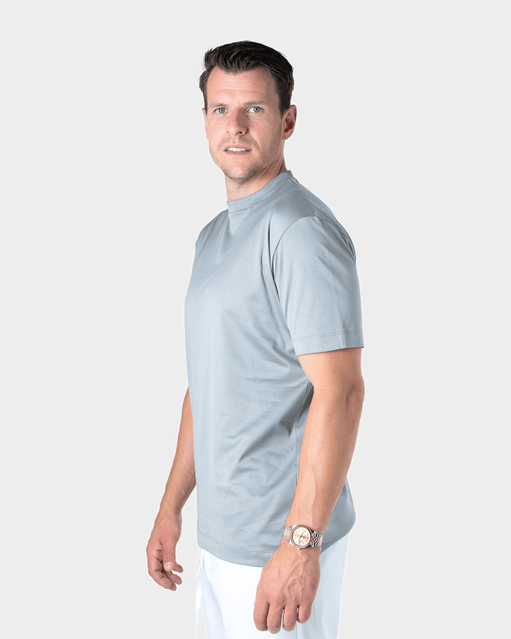 IBIZA - GREY SHINY LUXURY T-SHIRT