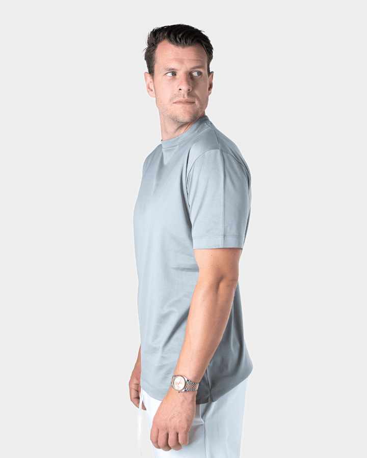 IBIZA - GREY SHINY LUXURY T-SHIRT