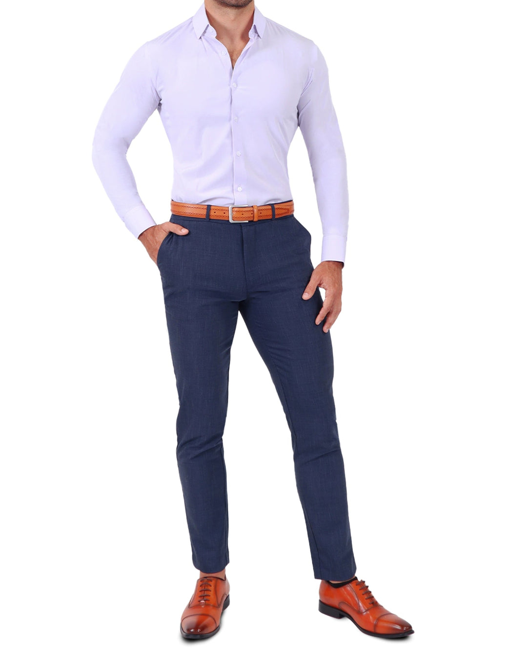 "The Iris" Solid Light Lilac