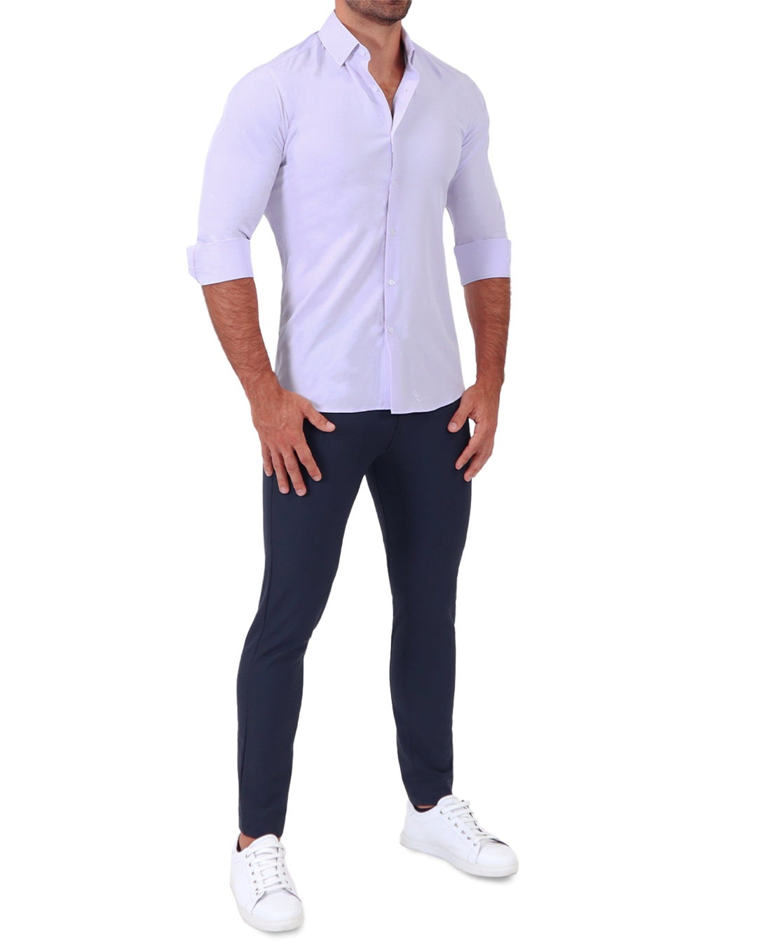 "The Iris" Solid Light Lilac