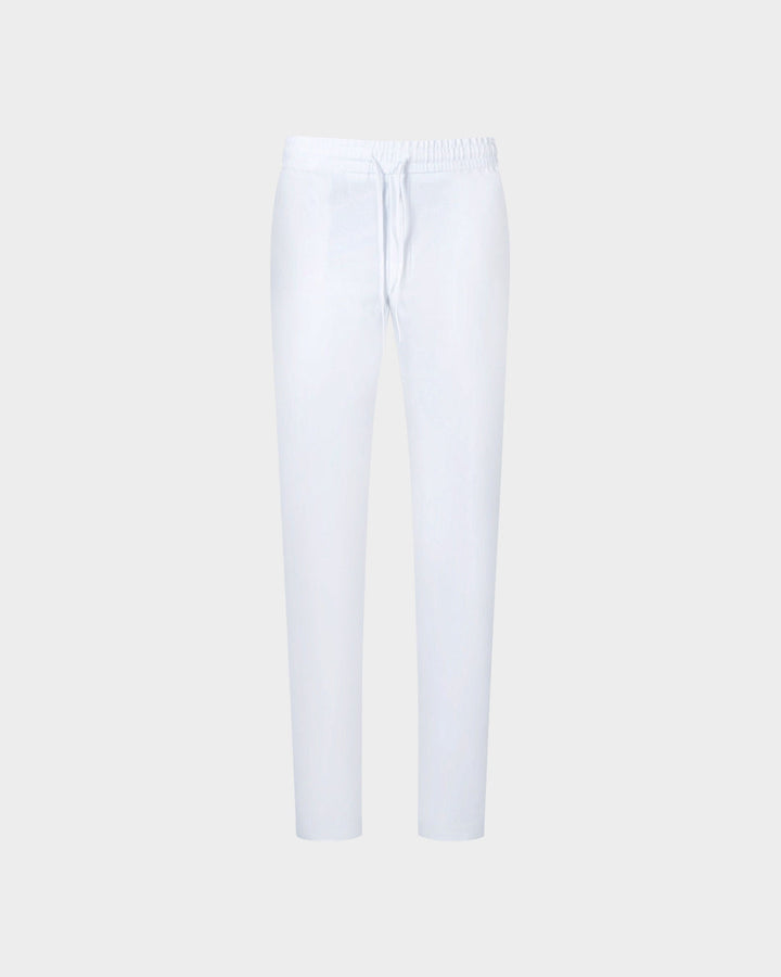 MARBELLA - WHITE CASUAL PANTS