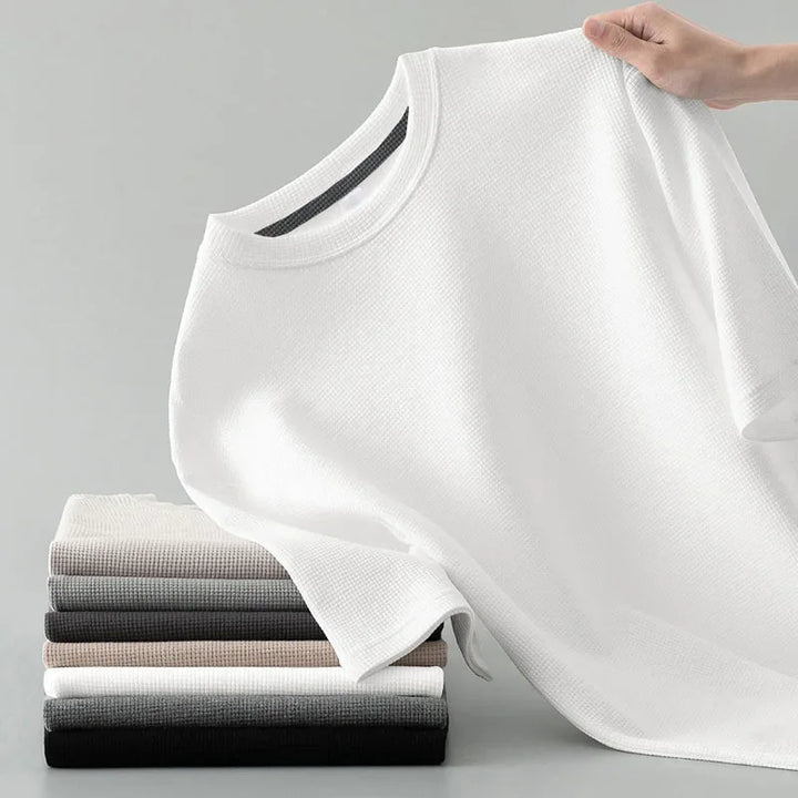 Brennan Waffle Knit Tee