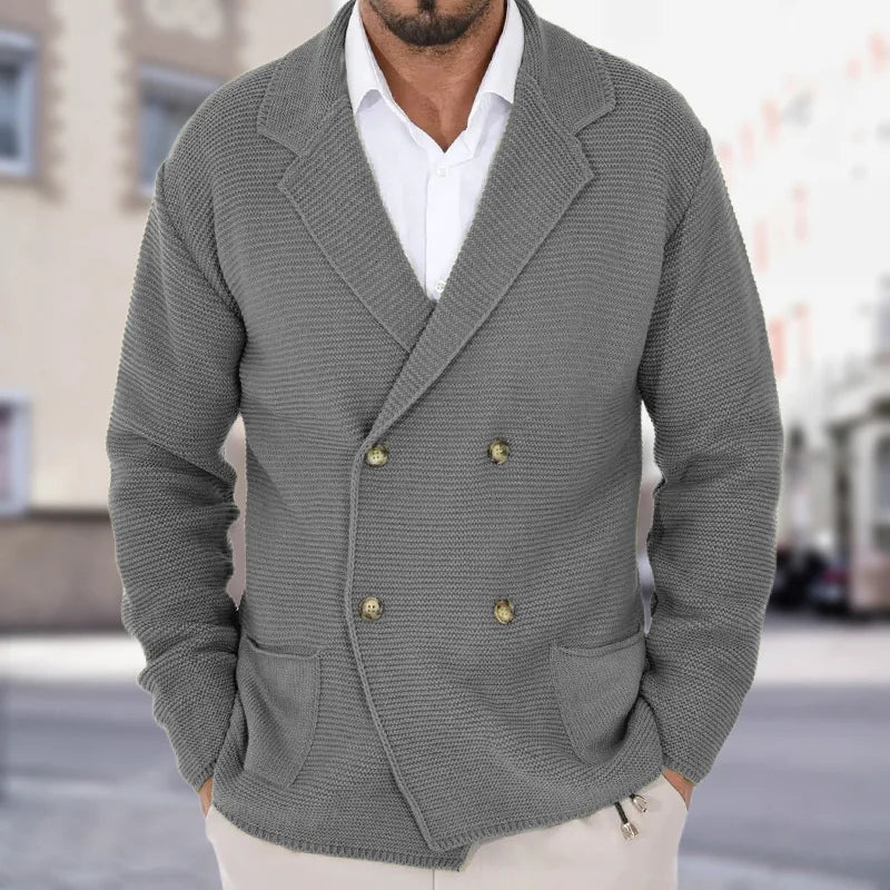 Immanuël™ Knitted Cardigan with Double Buttons