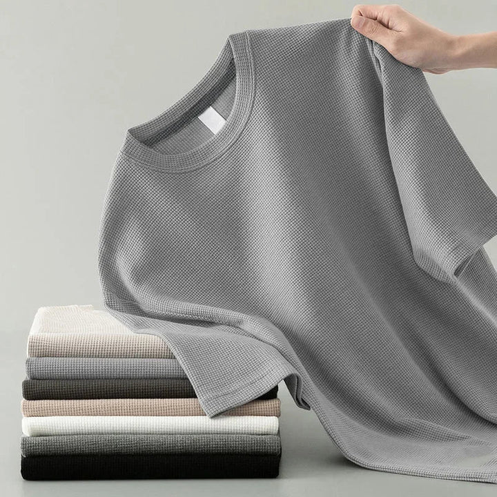 Brennan Waffle Knit Tee