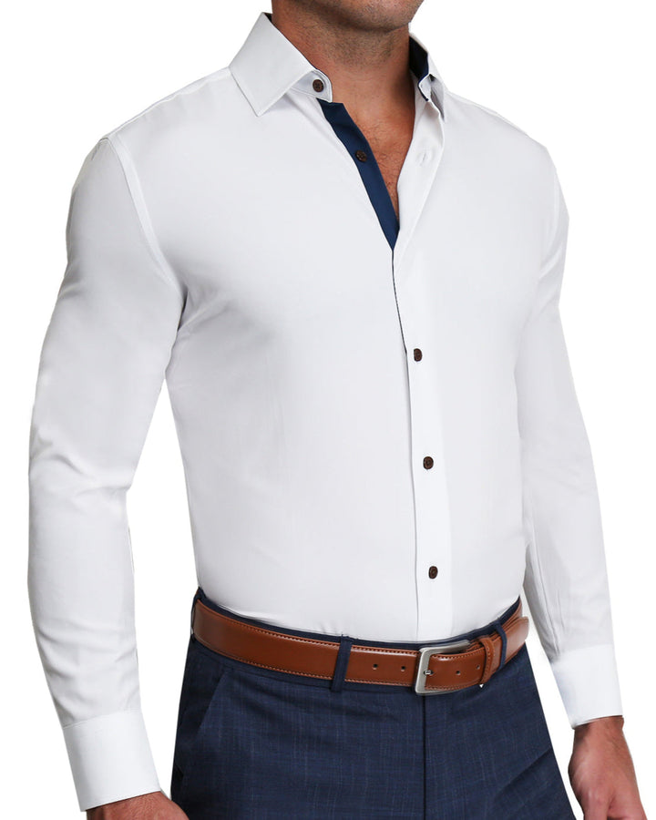 "The Springer" Limited Edition: White with Navy Accents