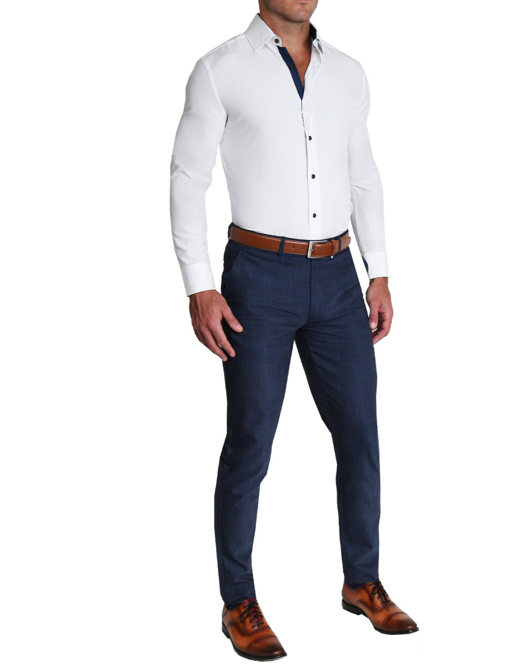 "The Springer" Limited Edition: White with Navy Accents