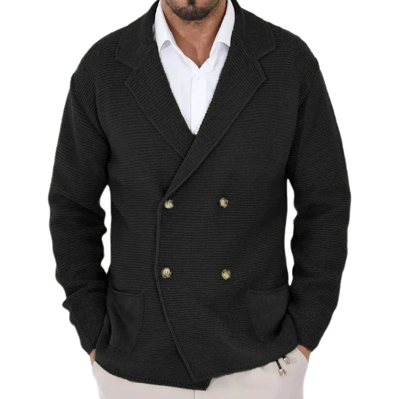 Immanuël™ Knitted Cardigan with Double Buttons