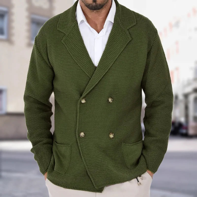 Immanuël™ Knitted Cardigan with Double Buttons
