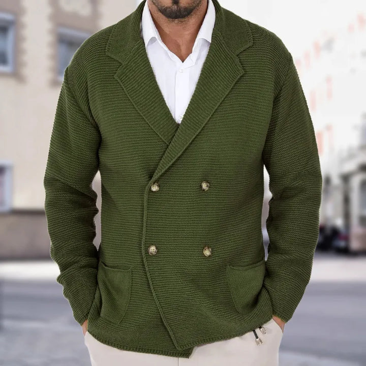 Immanuël™ Knitted Cardigan with Double Buttons