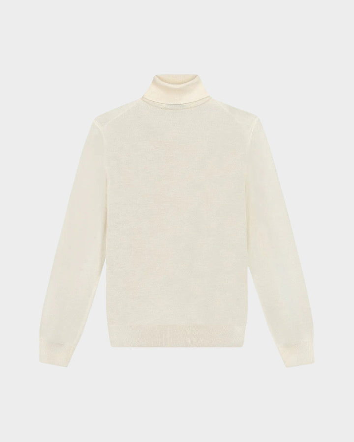 ZURICH - BEIGE MERINO TURTLENECK