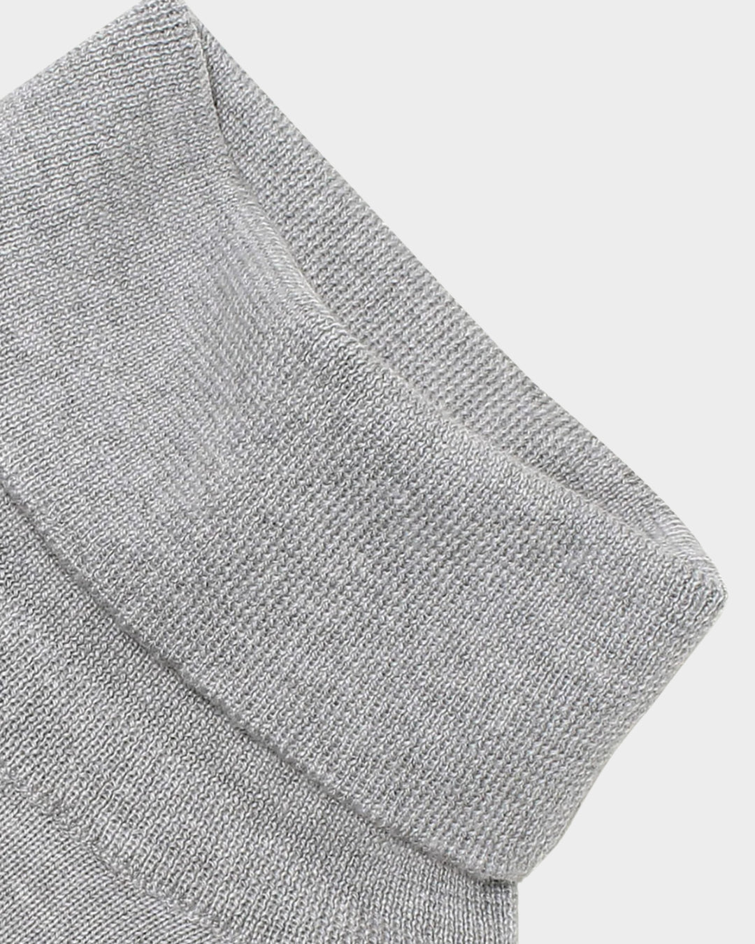 ZURICH - GREY MERINO TURTLENECK