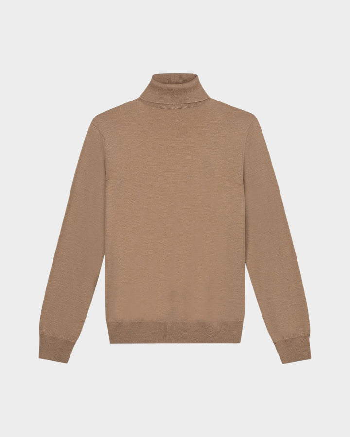 ZURICH - TAUPE MERINO TURTLENECK