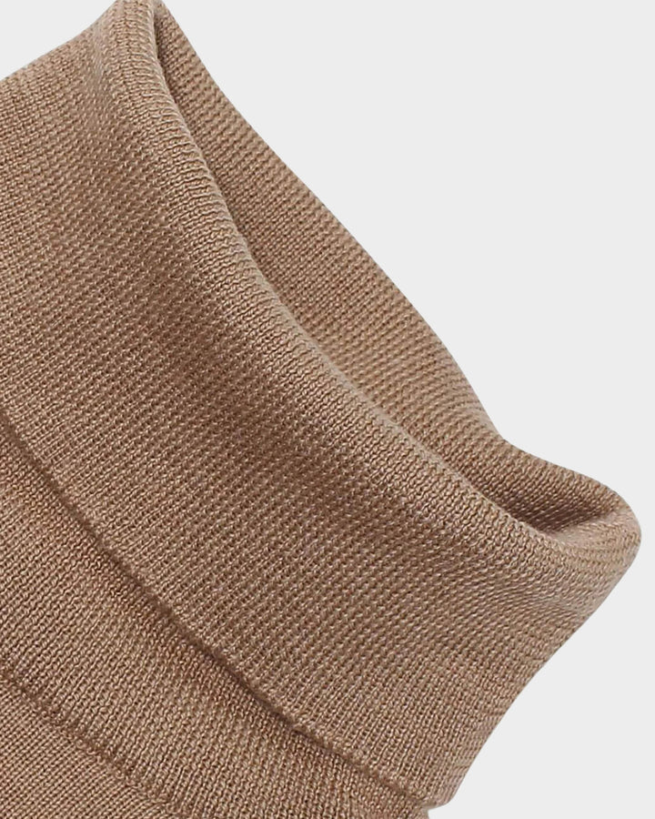 ZURICH - TAUPE MERINO TURTLENECK