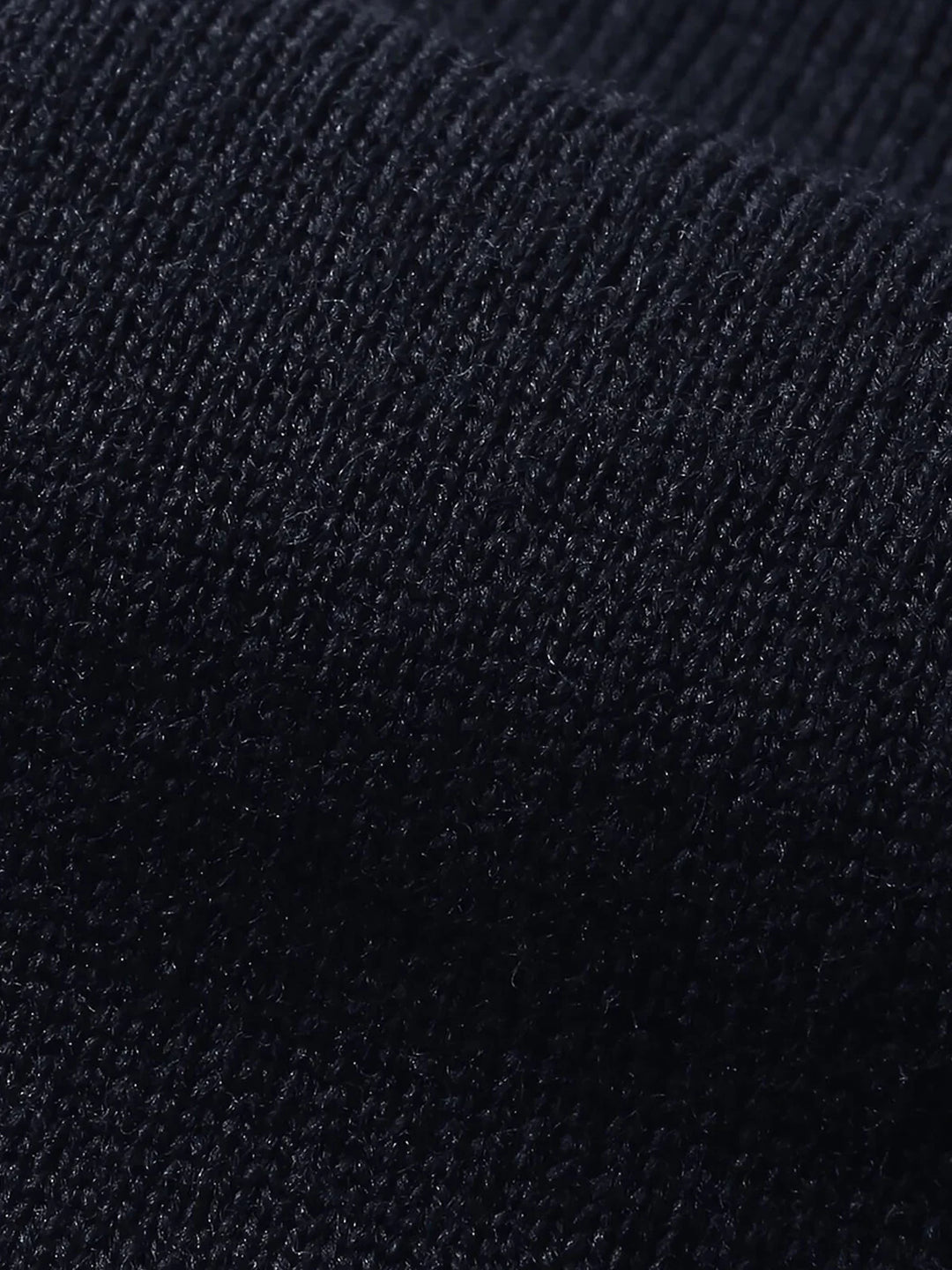 MARSEILLE - NAVY MERINO HALFZIP SWEATER