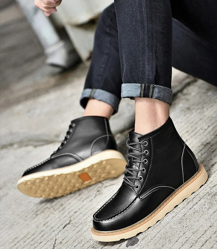 PAUL |  Boots With Wool lining +2Inches +3Inches +4Inches