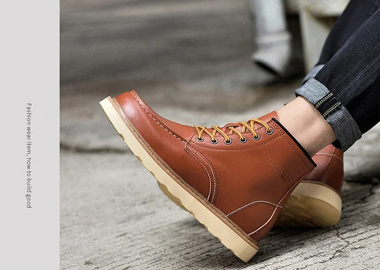 PAUL |  Boots With Wool lining +2Inches +3Inches +4Inches