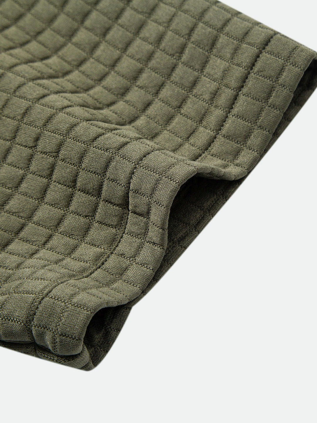 Short Sleeve Waffle Shirt & Drawstring Waffle Joggers