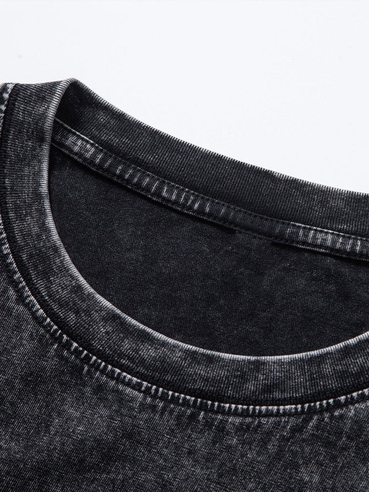 Gewassen Versleten Tanktop