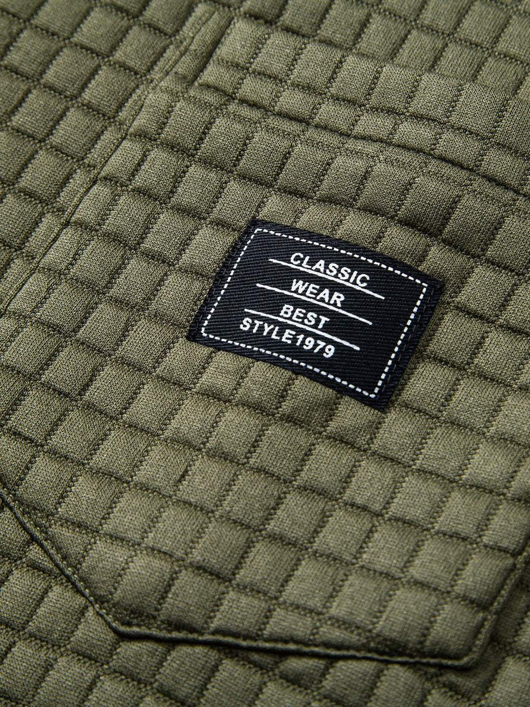 Short Sleeve Waffle Shirt & Drawstring Waffle Joggers