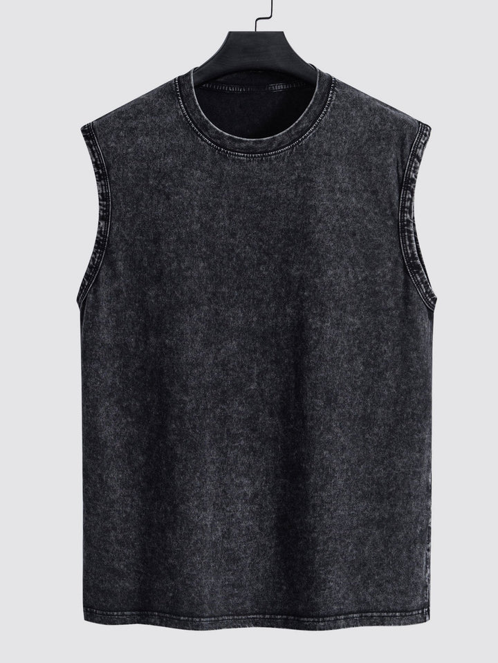 Gewassen Versleten Tanktop